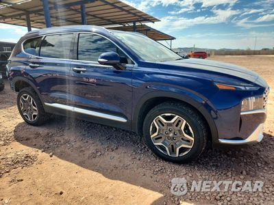 Czwarte zdjęcie samochodu z boku: 2023 HYUNDAI SANTA FE LIMITED VIN:5NMS5DA16PH004640 - miniatura