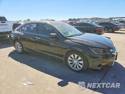 Czwarte zdjęcie samochodu z boku: 2013 HONDA ACCORD EXL VIN:1HGCR3F87DA037033 - miniatura