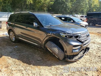 Czwarte zdjęcie samochodu z boku: 2020 FORD EXPLORER LIMITED VIN:1FMSK7FH3LGA47765 - miniatura