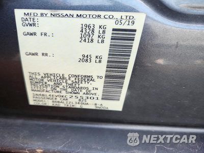 Zdjęcie 13 z 13 samochodu: 2019 NISSAN ALTIMA SL VIN:1N4BL4EV0KC255301 - miniatura