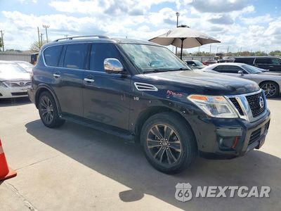 Czwarte zdjęcie samochodu z boku: 2019 NISSAN ARMADA PLATINUM VIN:JN8AY2NF1K9350715 - miniatura