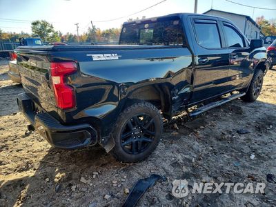 Trzecie zdjęcie samochodu z tyłu: 2021 CHEVROLET SILVERADO K1500 LT TRAIL BOSS VIN:1GCPYFED6MZ255887 - miniatura