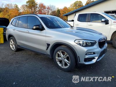 Czwarte zdjęcie samochodu z boku: 2019 BMW X3 XDRIVE30I VIN:5UXTR9C51KLR05104 - miniatura