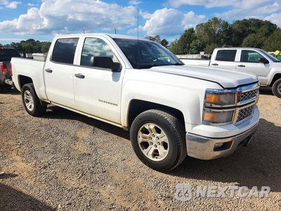 Czwarte zdjęcie samochodu z boku: 2014 CHEVROLET SILVERADO C1500 LT VIN:3GCPCREC3EG555380 - miniatura
