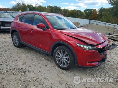 Czwarte zdjęcie samochodu z boku: 2021 MAZDA CX-5 GRAND TOURING VIN:JM3KFBDM0M1330731 - miniatura