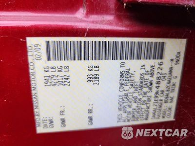 Zdjęcie 12 z 12 samochodu: 2009 NISSAN ALTIMA 2.5 VIN:1N4AL21E99N488226 - miniatura