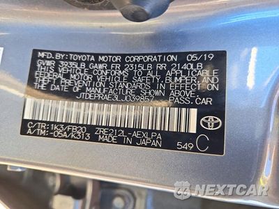 Zdjęcie 13 z 13 samochodu: 2020 TOYOTA COROLLA LE VIN:JTDEPRAE3LJ039857 - miniatura