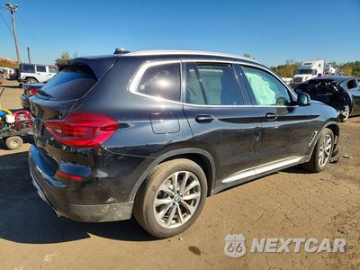Trzecie zdjęcie samochodu z tyłu: 2019 BMW X3 XDRIVE30I VIN:5UXTR9C57KLE11641 - miniatura