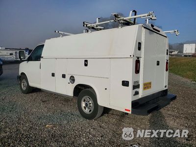 Drugie zdjęcie samochodu z przodu: 2018 GMC SAVANA CUTAWAY G3500 VIN:1GD07RFG8J1191047 - miniatura