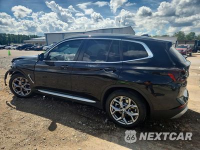 Drugie zdjęcie samochodu z przodu: 2022 BMW X3 SDRIVE30I VIN:5UX43DP05N9K84863 - miniatura
