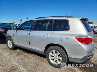 Drugie zdjęcie samochodu z przodu: 2013 TOYOTA HIGHLANDER SE VIN:5TDZK3EH9DS122361 - miniatura