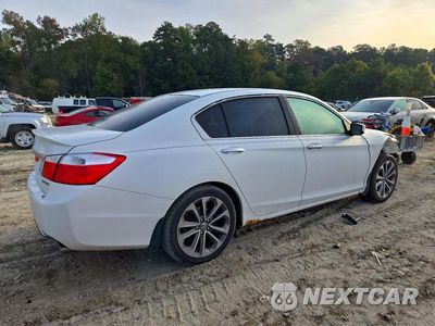Trzecie zdjęcie samochodu z tyłu: 2014 HONDA ACCORD VIN:1HGCR2F56EA042063 - miniatura