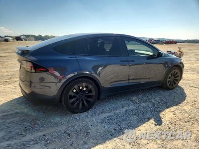 Trzecie zdjęcie samochodu z tyłu: 2022 TESLA MODEL X VIN:7SAXCBE69NF355985 - miniatura
