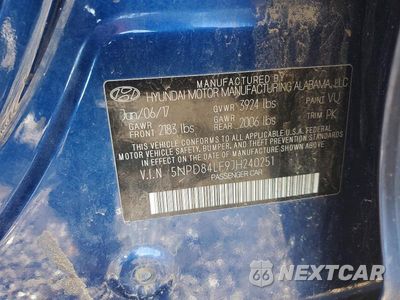 Zdjęcie 13 z 13 samochodu: 2018 HYUNDAI ELANTRA SEL VIN:5NPD84LF9JH240251 - miniatura