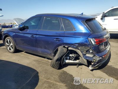 Drugie zdjęcie samochodu z przodu: 2022 AUDI Q5 PREMIUM PLUS 45 VIN:WA1EAAFY2N2009097 - miniatura