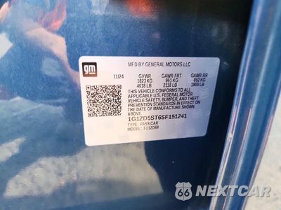 Zdjęcie 12 z 12 samochodu: 2025 CHEVROLET MALIBU LT VIN:1G1ZD5ST6SF151241 - miniatura