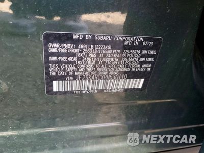 Zdjęcie 13 z 13 samochodu: 2023 SUBARU FORESTER TOURING VIN:JF2SKARCXPH530110 - miniatura