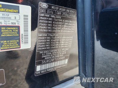 Zdjęcie 13 z 13 samochodu: 2014 LAND ROVER RANGE ROVER SPORT SE VIN:SALWG2WF7EA345694 - miniatura