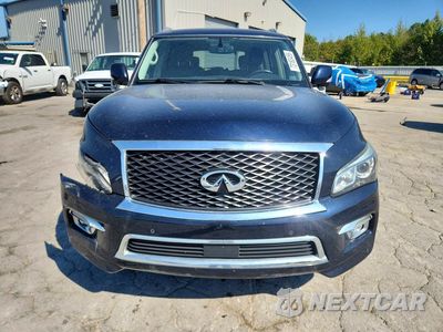 Piąte zdjęcie samochodu w środku: 2015 INFINITI QX80 BASE VIN:JN8AZ2NF8F9573983 - miniatura