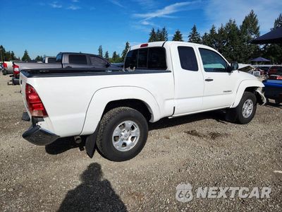 Trzecie zdjęcie samochodu z tyłu: 2008 TOYOTA TACOMA PRERUNNER V6 VIN:5TETU62NX8Z498751 - miniatura