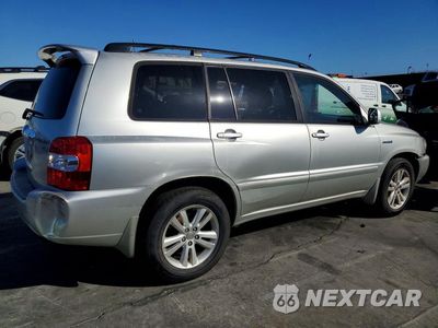 Trzecie zdjęcie samochodu z tyłu: 2006 TOYOTA HIGHLANDER HYBRID VIN:JTEDW21A560010644 - miniatura