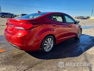 Trzecie zdjęcie samochodu z tyłu: 2014 HYUNDAI ELANTRA SE VIN:5NPDH4AE8EH466250 - miniatura