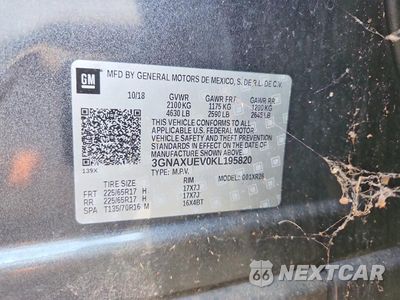 Zdjęcie 12 z 12 samochodu: 2019 CHEVROLET EQUINOX LT VIN:3GNAXUEV0KL195820 - miniatura