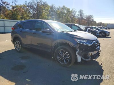 Czwarte zdjęcie samochodu z boku: 2021 HONDA CR-V EX VIN:2HKRW2H57MH659820 - miniatura