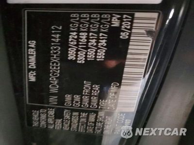 Zdjęcie 13 z 13 samochodu: 2017 MERCEDES-BENZ METRIS VIN:WD4PG2EEXH3314412 - miniatura