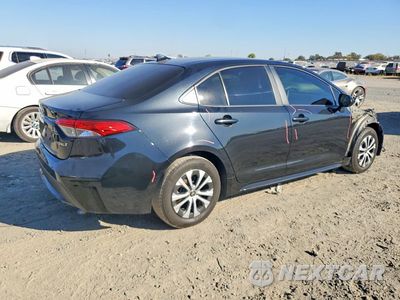 Trzecie zdjęcie samochodu z tyłu: 2021 TOYOTA COROLLA LE VIN:JTDEAMDE7MJ012646 - miniatura