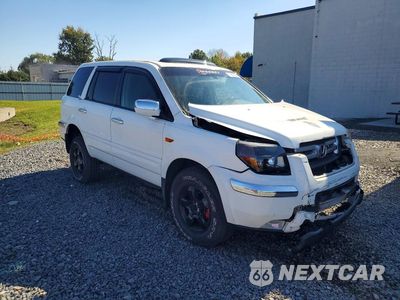 Czwarte zdjęcie samochodu z boku: 2006 HONDA PILOT EX VIN:5FNYF18566B009335 - miniatura