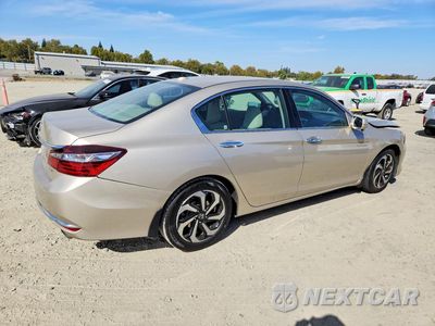 Trzecie zdjęcie samochodu z tyłu: 2016 HONDA ACCORD EXL VIN:1HGCR3F86GA002133 - miniatura