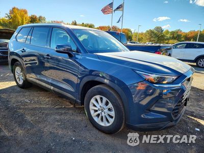 Czwarte zdjęcie samochodu z boku: 2025 TOYOTA GRAND HIGHLANDER HYBRID XLE VIN:5TDACAB55SS043789 - miniatura