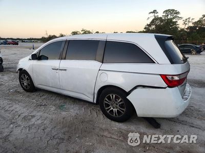 Drugie zdjęcie samochodu z przodu: 2011 HONDA ODYSSEY EXL VIN:5FNRL5H66BB040656 - miniatura