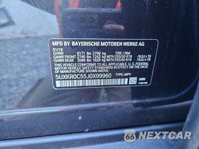 Zdjęcie 13 z 13 samochodu: 2018 BMW X5 XDRIVE35I VIN:5UXKR0C55J0X99960 - miniatura