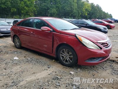Czwarte zdjęcie samochodu z boku: 2014 HYUNDAI SONATA GLS VIN:5NPEB4ACXEH881154 - miniatura
