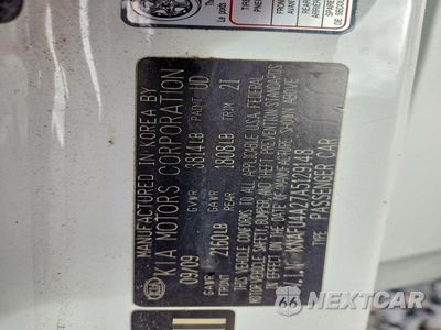 Zdjęcie 12 z 12 samochodu: 2010 KIA FORTE EX VIN:KNAFU4A27A5129148 - miniatura