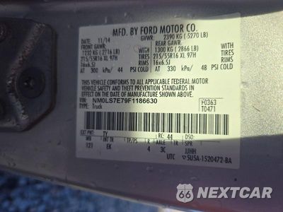 Zdjęcie 14 z 14 samochodu: 2015 FORD TRANSIT CONNECT XL DELIVERY VAN VIN:NM0LS7E79F1186630 - miniatura