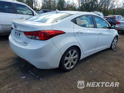 Trzecie zdjęcie samochodu z tyłu: 2011 HYUNDAI ELANTRA LIMITED VIN:5NPDH4AE6BH001249 - miniatura