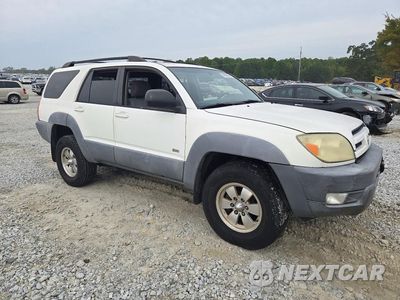 Czwarte zdjęcie samochodu z boku: 2003 TOYOTA 4RUNNER SR5 VIN:JTEZT14R830005475 - miniatura