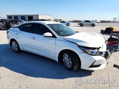 Czwarte zdjęcie samochodu z boku: 2021 NISSAN SENTRA S VIN:3N1AB8BV9MY267349 - miniatura