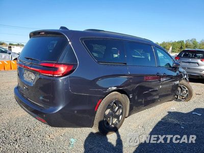 Trzecie zdjęcie samochodu z tyłu: 2021 CHRYSLER PACIFICA HYBRID TOURING L VIN:2C4RC1L76MR517778 - miniatura