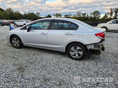 Drugie zdjęcie samochodu z przodu: 2014 HONDA CIVIC LX VIN:2HGFB2F52EH520546 - miniatura