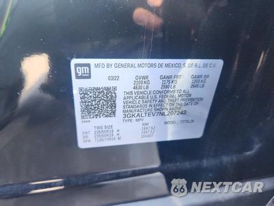 Zdjęcie 13 z 13 samochodu: 2022 GMC TERRAIN SLE VIN:3GKALTEV7NL207243 - miniatura