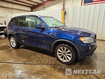 Czwarte zdjęcie samochodu z boku: 2013 BMW X3 XDRIVE28I VIN:5UXWX9C54D0A20552 - miniatura