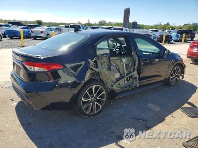 Trzecie zdjęcie samochodu z tyłu: 2020 TOYOTA COROLLA SE VIN:5YFS4RCE9LP050382 - miniatura