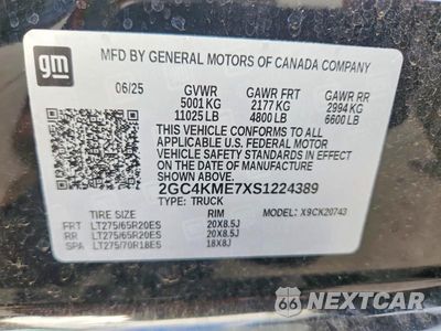 Zdjęcie 12 z 12 samochodu: 2025 CHEVROLET SILVERADO K2500 CUSTOM VIN:2GC4KME7XS1224389 - miniatura