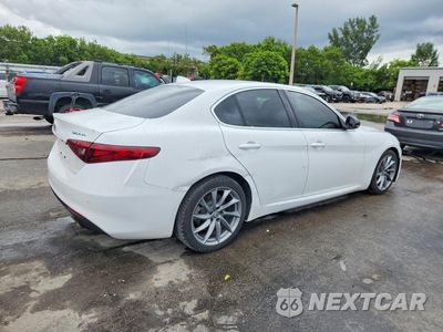 Trzecie zdjęcie samochodu z tyłu: 2017 ALFA ROMEO GIULIA VIN:ZARFAEBN8H7555123 - miniatura