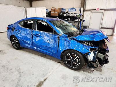 Czwarte zdjęcie samochodu z boku: 2025 NISSAN SENTRA SV VIN:3N1AB8CV5SY364284 - miniatura