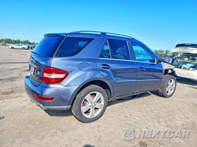 Trzecie zdjęcie samochodu z tyłu: 2010 MERCEDES-BENZ ML 350 4MATIC VIN:4JGBB8GB7AA613135 - miniatura